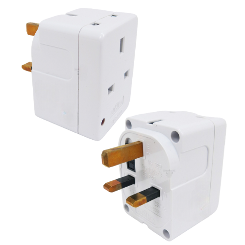 Zeatar Adaptor 3Pin 3Way (Sirim) Z703