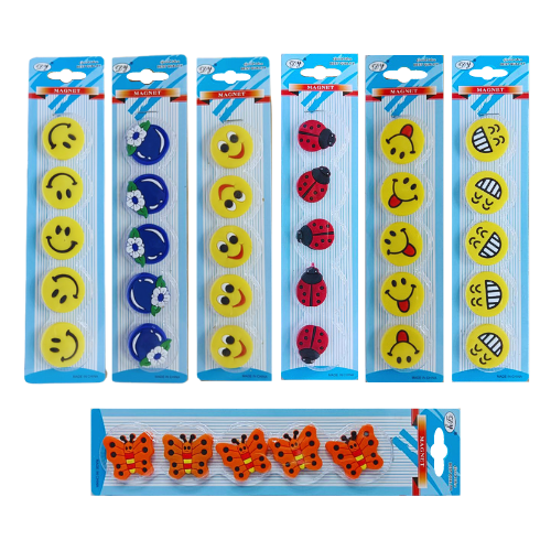 DAYUE Mix Design Magnetic Button 5's/pack