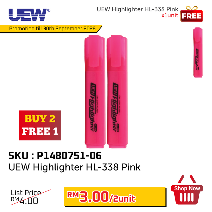 Promo@UEW Highlighter HL-338