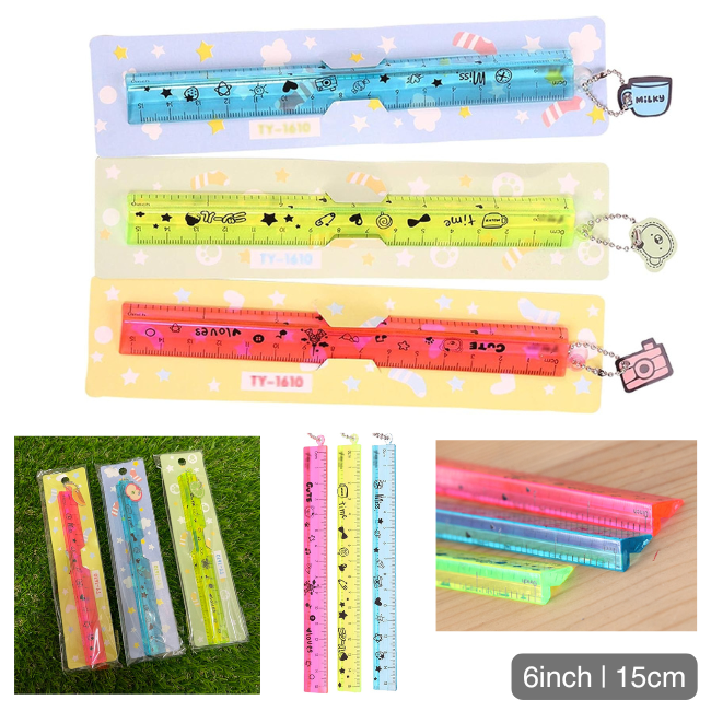 Plastic Ruler 6 inch