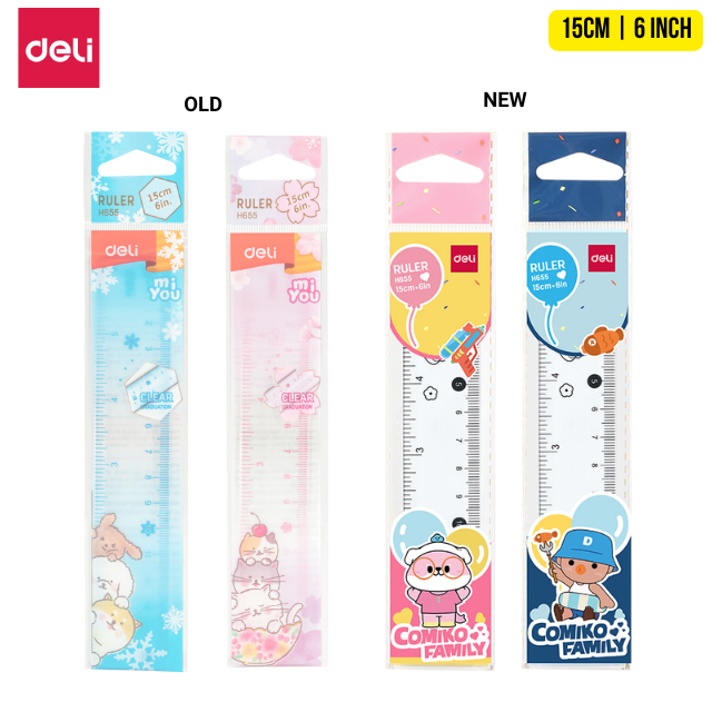 Deli Plastic Ruler