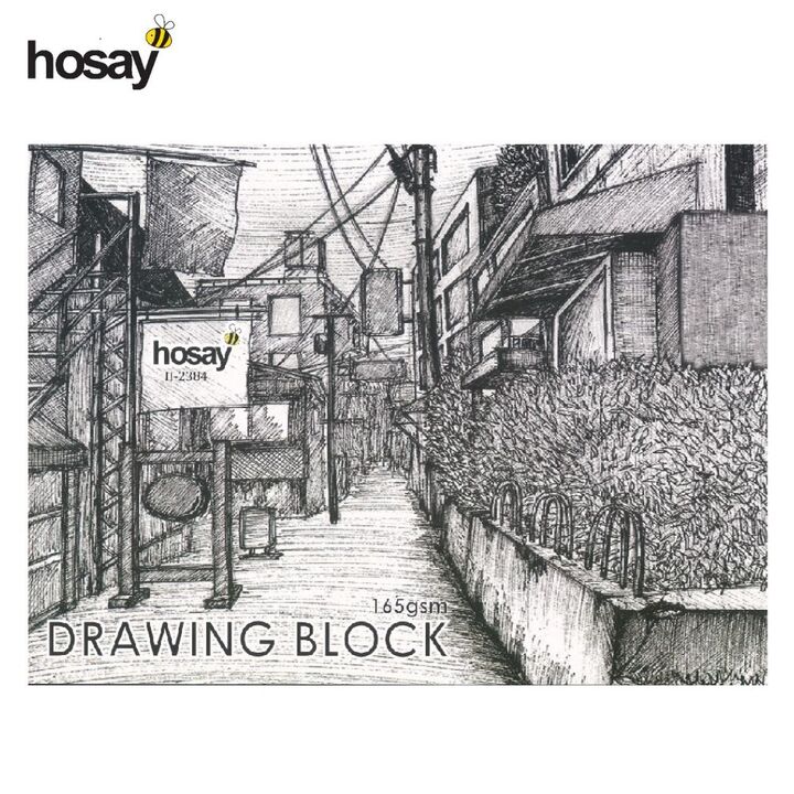 Hosay Drawing Block 165gsm 18 sheets