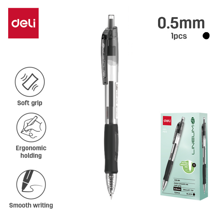 Deli Arrix Gel Pen 0.5mm