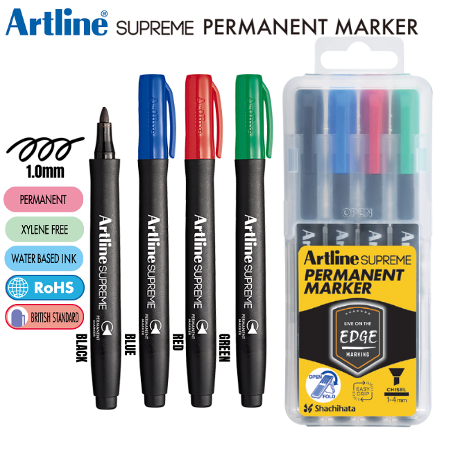 Artline Permanent Marker Supreme EPF-700 1mm - 4PW1