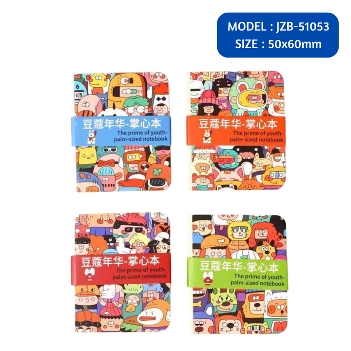 Deluxe Edition Notebook 256K JZB-91053 50x60mm 100shts