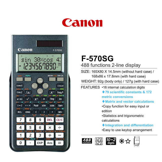 Canon Scientific Calculator
