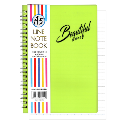 Wire o Note book A5-59 143x210mm