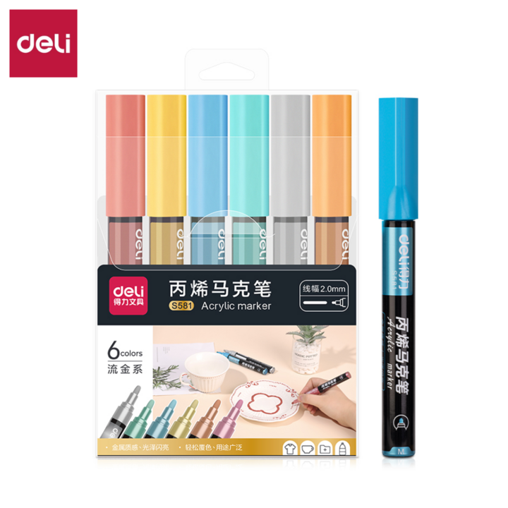 Deli Acrylic Marker 2.0mm