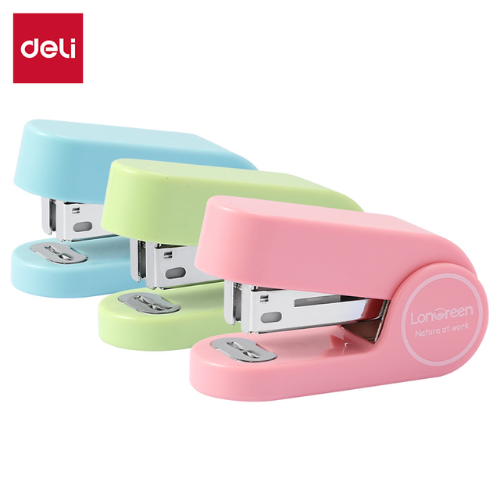 Deli Mini Stapler M413 Asst Colours