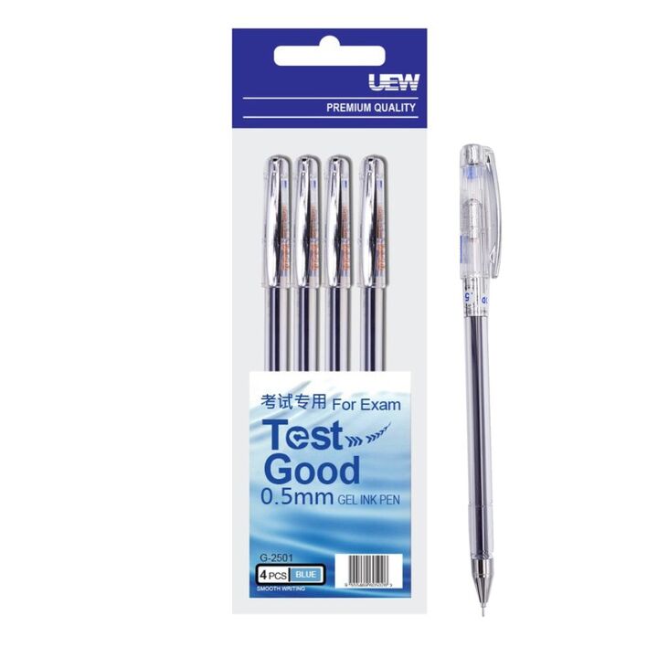 Gel Ink Pen 0.5 Test Good Zhi Xin G-2501 4s/pack