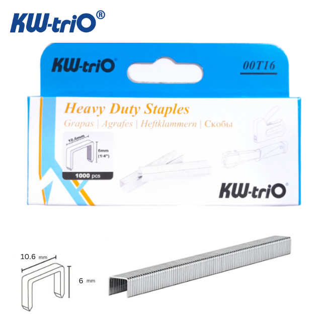 KW-trio Staples 00T16 (T50) 6mm