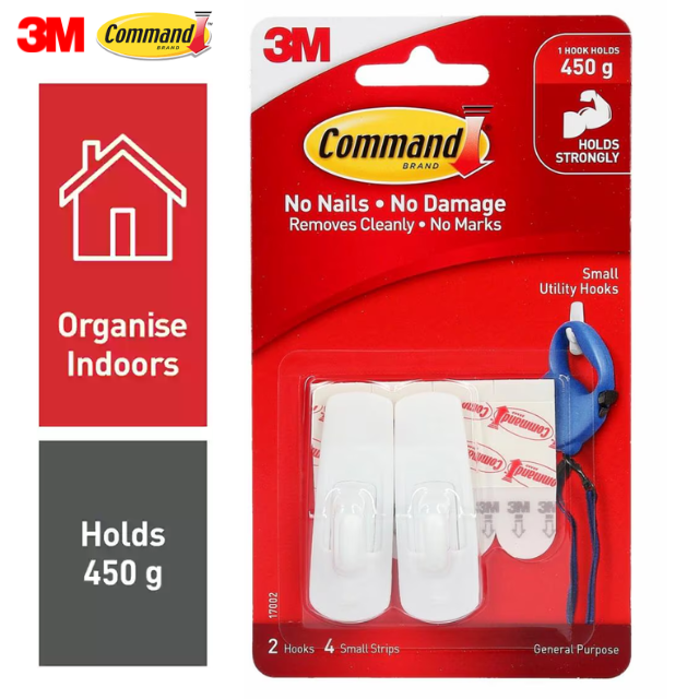 3M Command Small Utility Hooks
