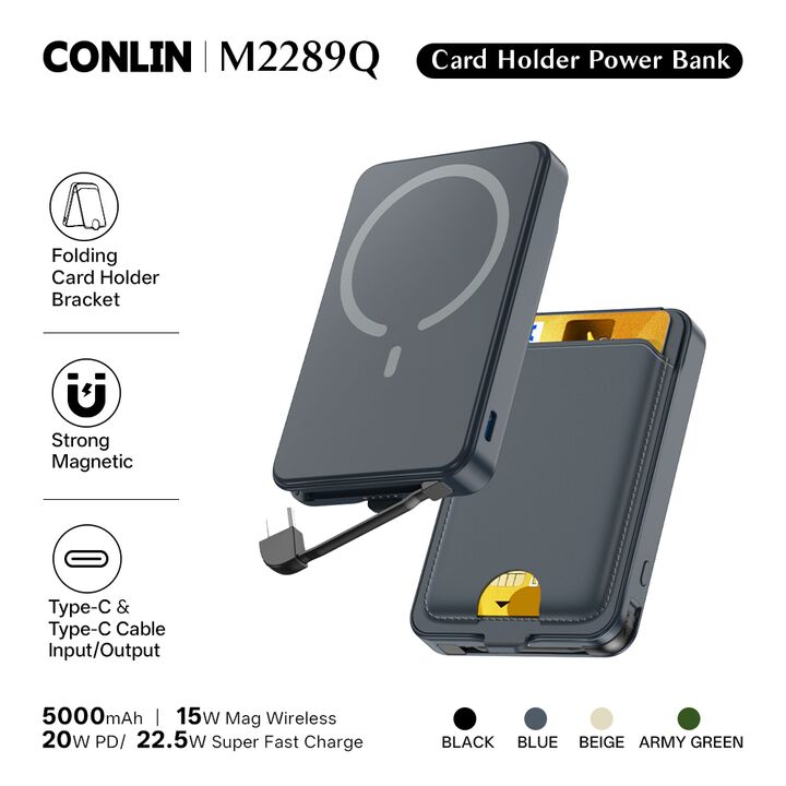 Conlin Card Holder Powerbank M2289