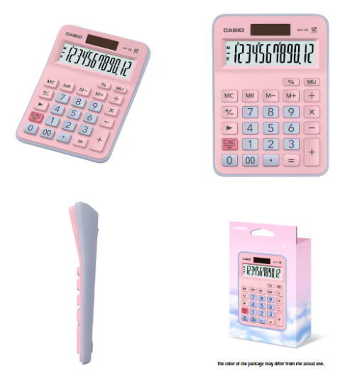 Casio Mini Desk Calculator MX-12B (12 Digits)