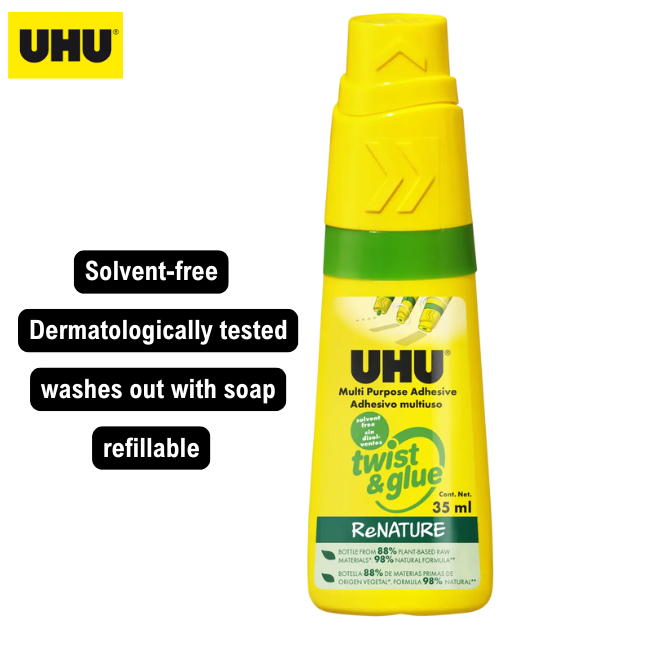 UHU Twist & Glue ReNATURE 35ml (43570)