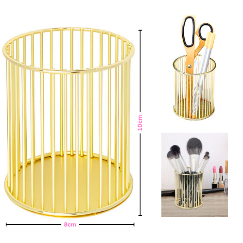 Vertical Gold Plating Pen Holder
