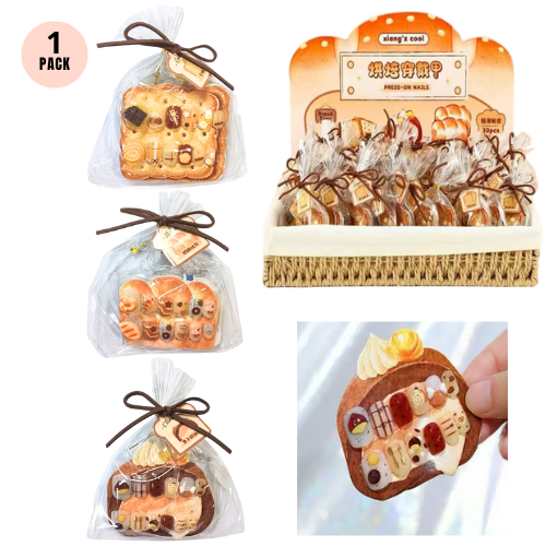 Bakery Nail Sticker 9.3x12.5cm