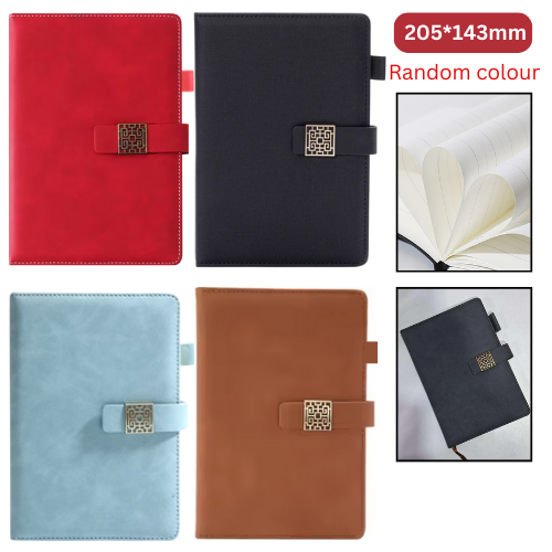 BOWEN Single Lined Notebook 128's 80g 205*143mm 2522-6 Mix Colour